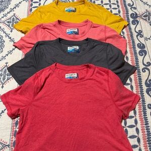 Magellan Outdoors T-Shirt Set in Yellow, Pink, Gray, and Red